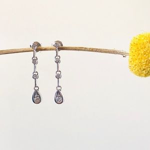 Kay White Gold and Diamond Earrings